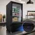Thumbnail image #4 for Omcan Elite Series 19-Inch Countertop Refrigerated Display Merchandiser, One-Section, 4.0 Cu. Ft., Glass Door
