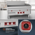 Thumbnail image #4 for Magikitch'n MKE-60-E 60-Inch Electric Countertop Griddle