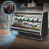 Thumbnail image #4 for Howard-McCray 32E Series 50-Inch Straight Glass Full-Service Deli Meat & Cheese Service Case with Self-Contained Refrigeration