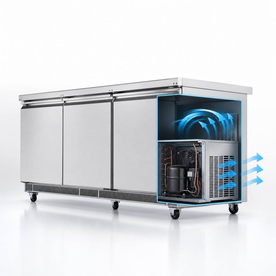 Rear-Mounted Self-Contained Refrigeration