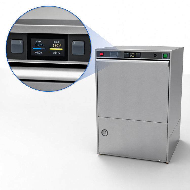 Product image #4 for Moyer Diebel 24-Inch Undercounter High-Temperature Dishwasher with Built-In Booster Heater