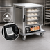 Thumbnail image #4 for Panco HPUELSN-RA3.00 Undercounter Non-Insulated Heated/Proofing Holding Cabinet with Polycarbonate Window Door