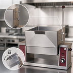 Thumbnail image #4 for Crown ECTS-12 12 Gallon Electric Countertop Tilting Skillet