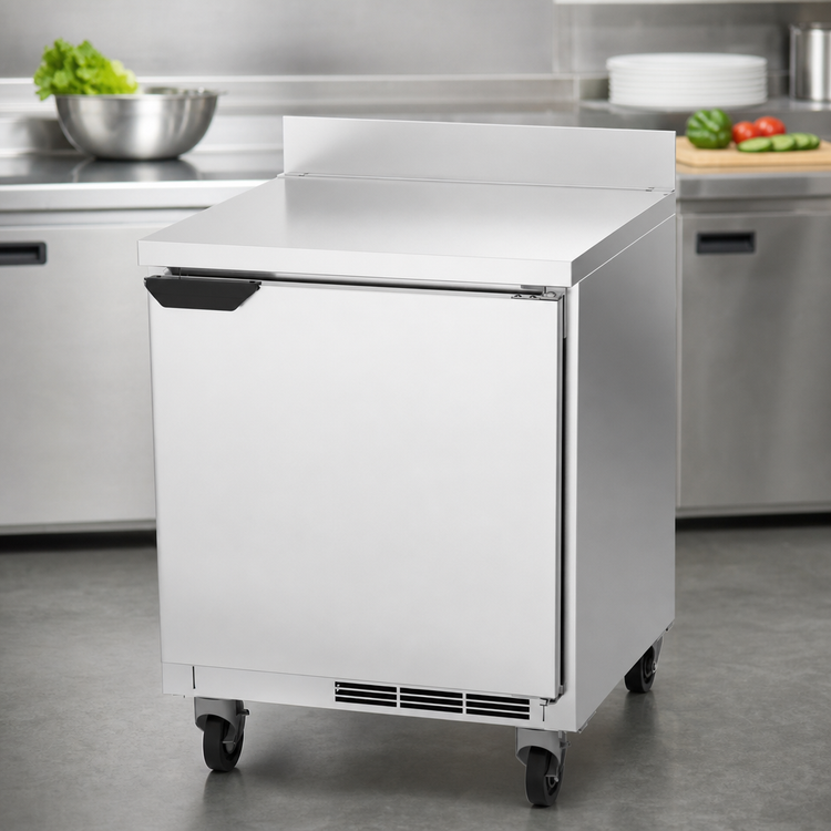 Product image #5 for Beverage-Air WTR27AHC One-Section 27-Inch Worktop Refrigerator, 6.13 Cu. Ft., Solid Door