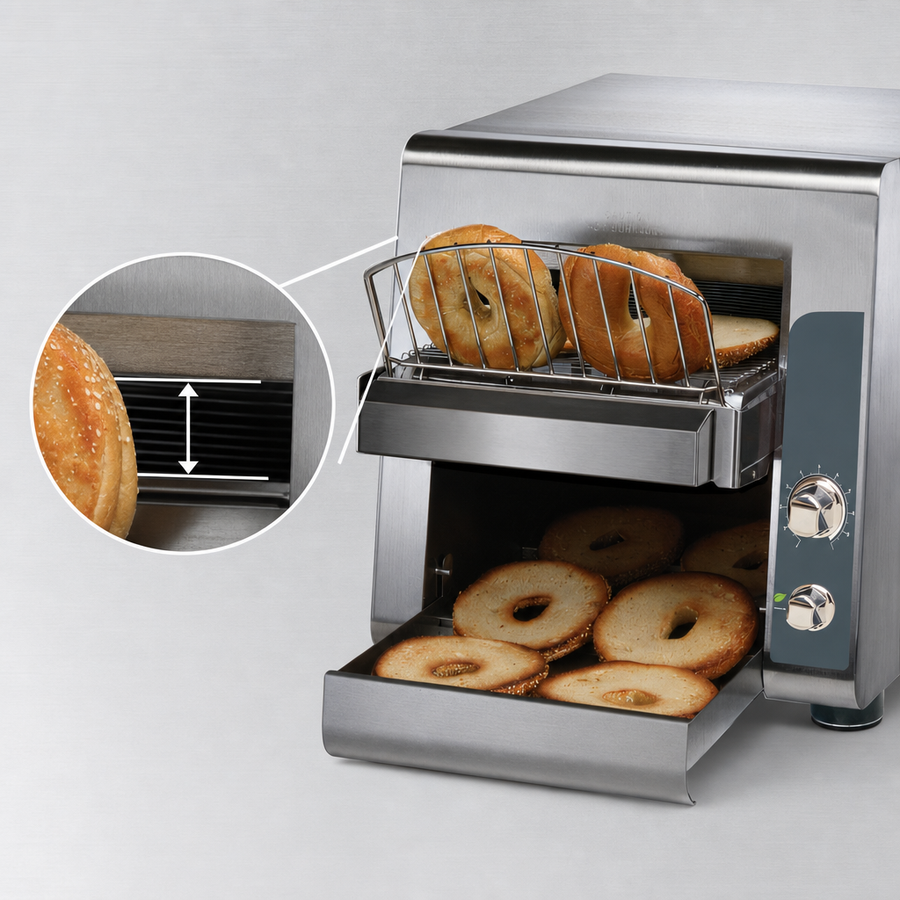 Bagel-Size Opening