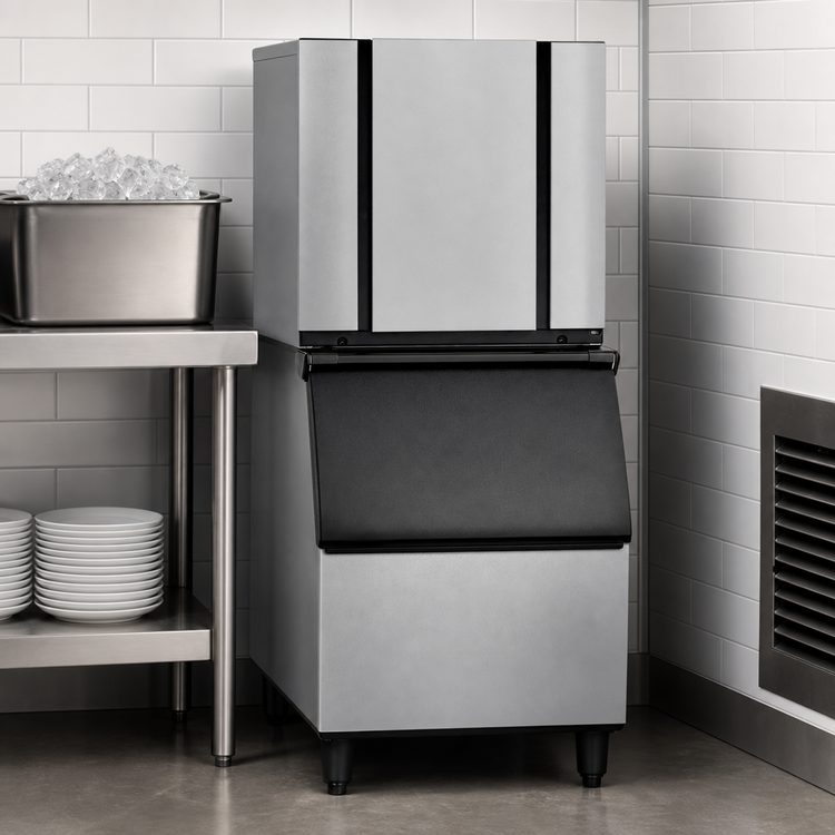 Product image #5 for Ice-O-Matic Elevation Series™ 22.25 Inch Wide Self-Contained Water-Cooled Modular Half-Size Cube Ice Maker