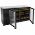 Thumbnail image #4 for Pro-Line E-Series Two-Section Refrigerated Back Bar Cabinet with Glass Doors, 69-1/2 Inch Wide, 28 Cu Ft, Self-Contained