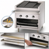 Thumbnail image #4 for Bakers Pride Dante Series 24-Inch Countertop Radiant Gas Charbroiler with Round Rod Grate