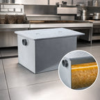 Thumbnail image #4 for Dormont Manufacturing Watts Grease Interceptors GI-200-K Grease Interceptor, 200 GPM, 400 lb Capacity, 4 in No-Hub Connections, Without Draw-Off