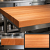 Thumbnail image #4 for John Boos Boos Block American Cherry Edge Grain Kitchen Countertop, 132 x 42 x 3 Inches, Penetrating Oil Finish