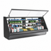Thumbnail image #4 for Fusion 123-3/8-Inch Refrigerated Service Case with Flat Angled Lift-Up Front Glass, Remote DX and 3 Solid Shelves
