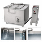 Thumbnail image #4 for Firex (Middleby) Multicooker UCPMDE2-48 Electric Double-Basin Water Bath Multicooker, 48 Gallons per Basin, Programmable Controls