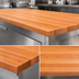 Thumbnail image #4 for Boos Block American Cherry Edge Grain Kitchen Countertop, 84 x 38 x 2-1/4 Inch, Varnique Finish