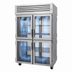 Thumbnail image #4 for Turbo Air PRO Series Pass-Thru Heated Holding Cabinet, Two-Section, 8 Half Glass Doors, 48.7 Cu. Ft.