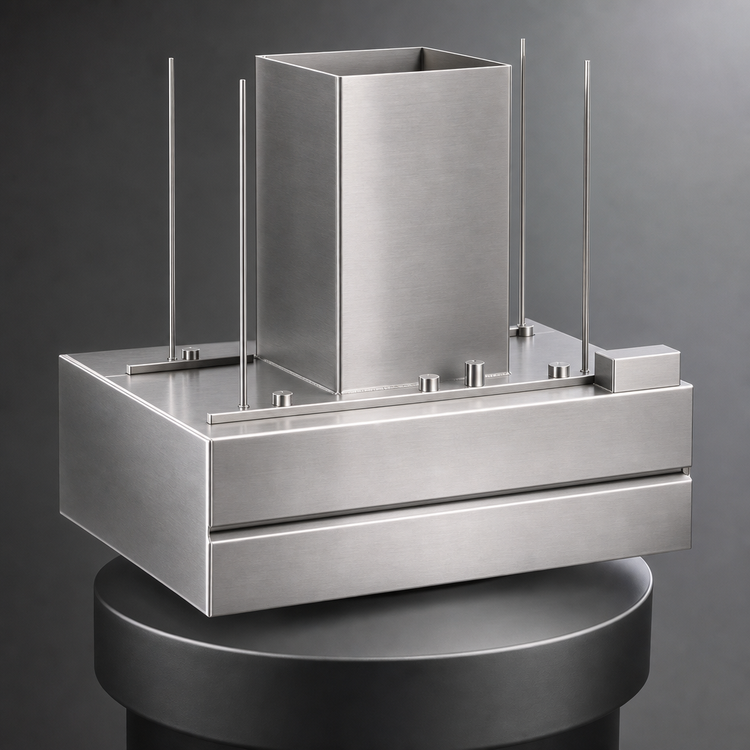 Product image #5 for Avtec SimpleSpec 72-Inch Square Type I Exhaust-Only Island Display Cooking Hood