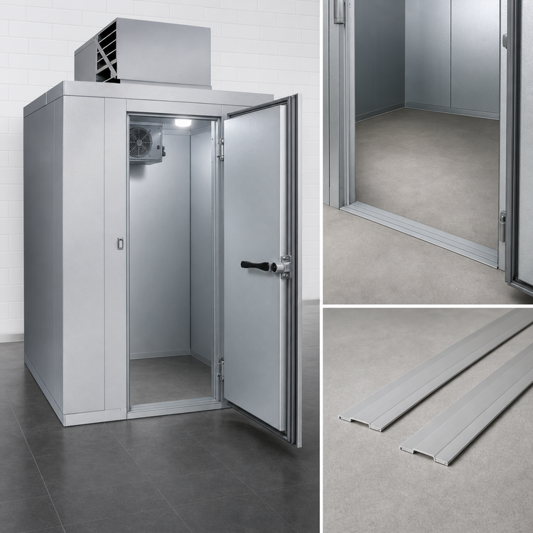 Product image #4 for Kolpak Polar-Pak Indoor Floorless Walk-In Cooler with Top-Mounted Self-Contained Refrigeration
