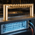 Thumbnail image #4 for Perlick Pass-Thru Glycol-Cooled Countertop Draft Beer Tower, 46 Inch W x 14 Inch H, 10 Faucets, Tarnish-Free Brass Finish