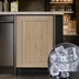 Thumbnail image #4 for True Residential ADA Undercounter Ice Machine with Bin, 15-Inch Wide, Full-Size Dice, Overlay Panel-Ready Solid Door