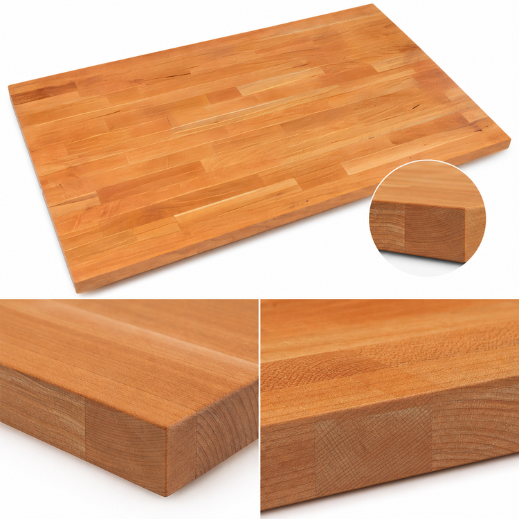 Product image #4 for Boos Block American Cherry Kitchen Countertop, 48 x 36 x 1-1/2 Inch, Varnique Finish