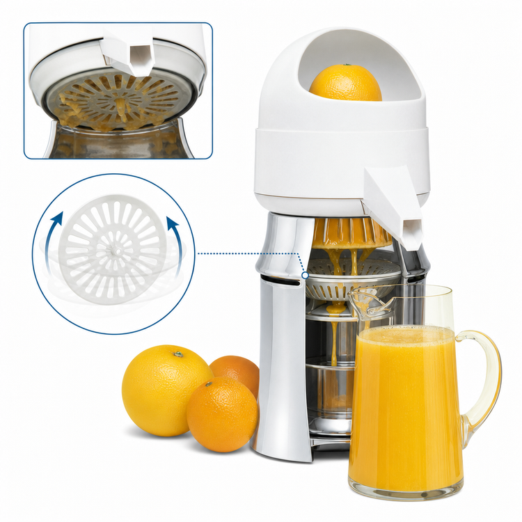 Product image #4 for Sunkist Commercial Countertop Electric Citrus Juicer with Pulp Extractor