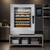 Thumbnail image #4 for Lainox Naboo 5.0 Electric Combi Oven with Direct Steam, 6 x 2/1 GN / 12 x 1/1 GN, Large Model with Stand