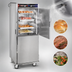 Thumbnail image #5 for FWE Clymate IQ Controlled Venting Humidified Heated Holding Cabinet, Mobile, 12 Full-Size Sheet Pan Capacity, Dutch Doors