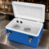 Thumbnail image #4 for Micro Matic USA 48-Quart Cold Plate Beer Cooler with 2 Faucets, Blue Plastic Ice Chest