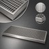 Thumbnail image #4 for Micro Matic Surface Mount Stainless Steel Drip Tray Trough, 20 x 8 Inches