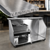 Thumbnail image #4 for Glastender 90-Inch Portable Bar for Stackable Cups with Built-In Refrigerator Space and 12-Inch Ice Bin