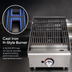 Thumbnail image #4 for Star-Max 15-Inch Countertop Radiant Gas Charbroiler