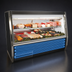 Thumbnail image #4 for Howard-McCray 34N Series 48-Inch Double Duty Self-Contained Deli Meat & Cheese Service Case, Black Exterior, LED, Straight Glass