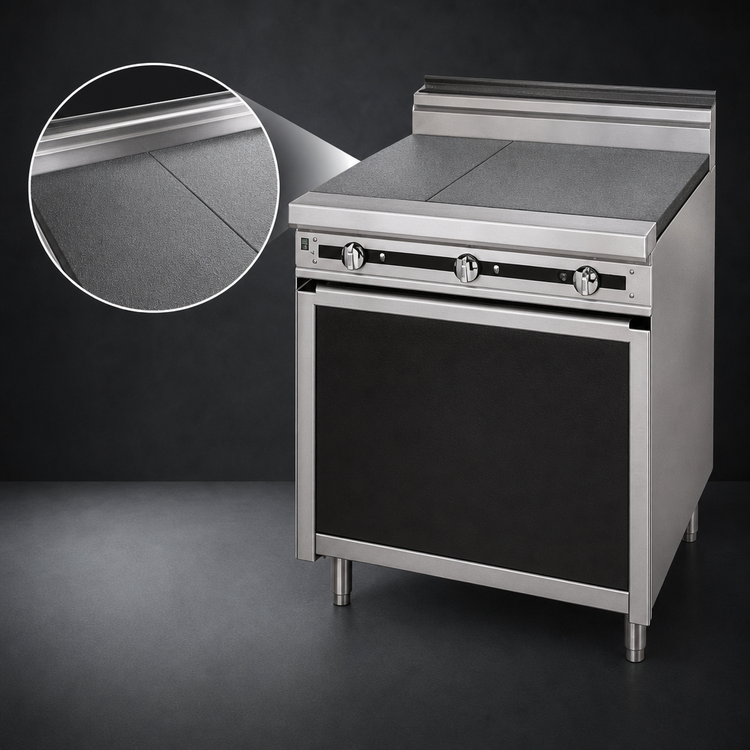 Product image #4 for Jade Range Titan JTRH-1HT 18" Cabinet Base Gas Hot Top Range