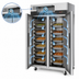 Thumbnail image #4 for Turbo Air M3 Series Two-Section Reach-In Heated Holding Cabinet, 42.9 Cu. Ft., Solid Hinged Doors, Universal Tray Slides
