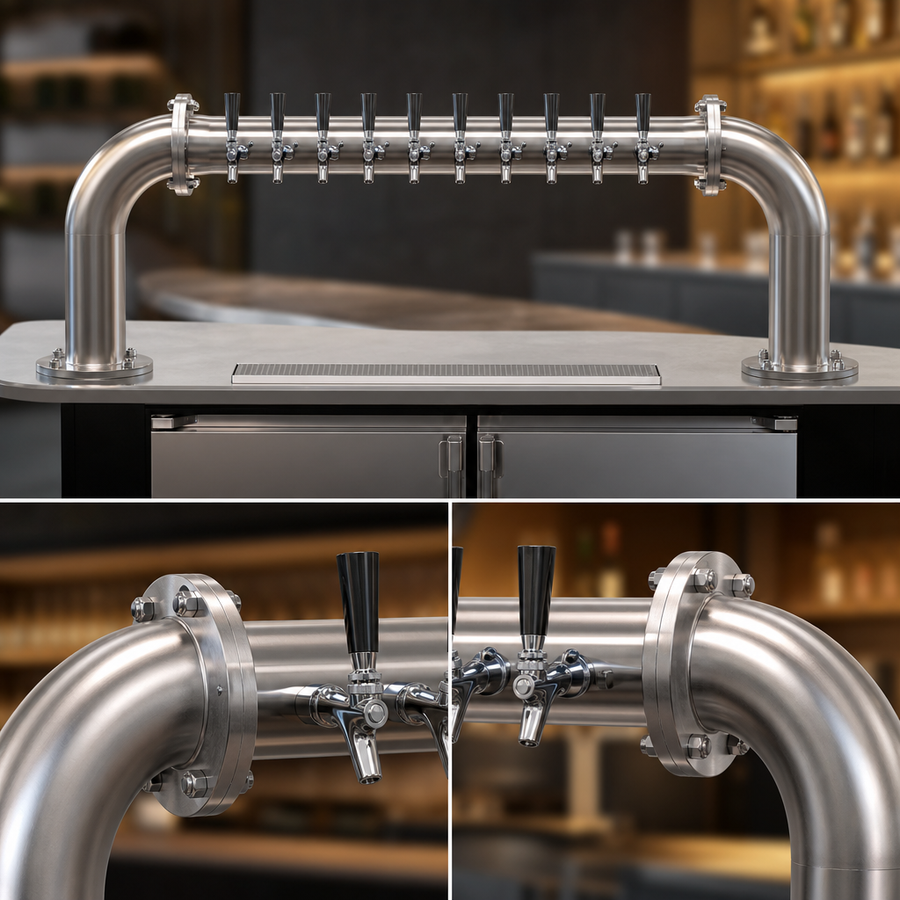 Pass-Thru Brew Pipe Design