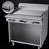 Thumbnail image #4 for Garland Cuisine 36-Inch Gas Plancha Range with 5/8-Inch Steel Plate and Open Storage Cabinet Base