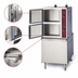 Thumbnail image #4 for Crown GCX-10-24 Two-Compartment Full-Size Gas Convection Steamer