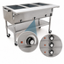 Thumbnail image #4 for Eagle Group 66-Inch Portable Electric Hot Food Table with 4 Dry Wells and Cutting Board