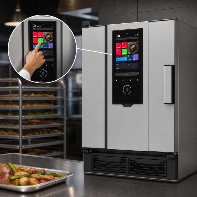 Product image #4 for UNOX USA SPEED-X Electric Combi Oven, Floor Model, 10 GN 2/3 Tray Capacity