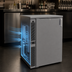 Thumbnail image #4 for Glastender One-Zone Side-Serviced Bar Profile Back Bar Cooler, 24 Inch Wide, One-Section, Self-Contained Refrigeration