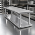 Thumbnail image #4 for Advance Tabco Double-Tier Pass-Thru Shelf, 72 x 24 Inches, 18/430 Stainless Steel