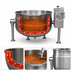 Thumbnail image #4 for Crown DLT-40F 40 Gallon Direct Steam Full Jacketed Tilting Kettle