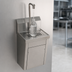 Thumbnail image #4 for Eagle Group Wall-Mounted Hands-Free Bottle Filler Station with 8-Inch Clearance