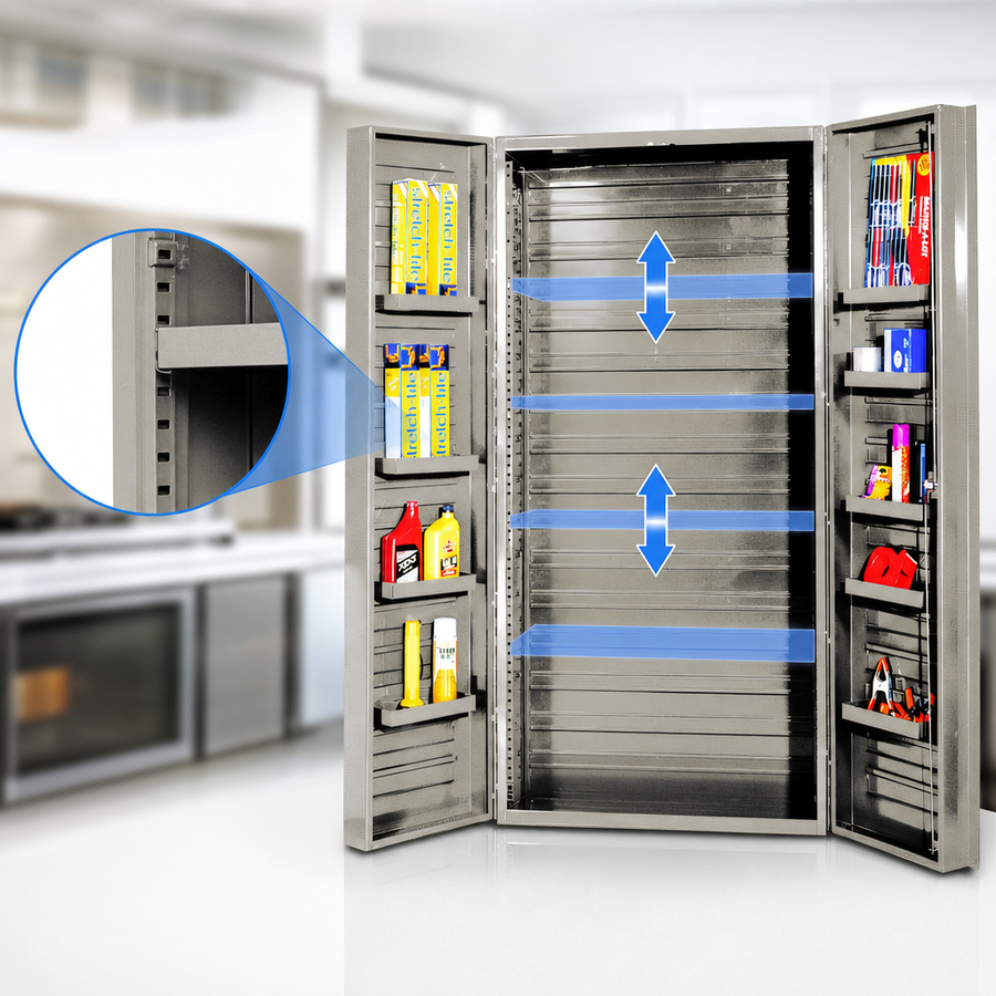 Adjustable Interior Shelves