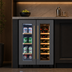 Thumbnail image #5 for KoolMore Reserve 24-Inch Panel-Ready Dual-Zone French Door Under-Counter Wine Cooler