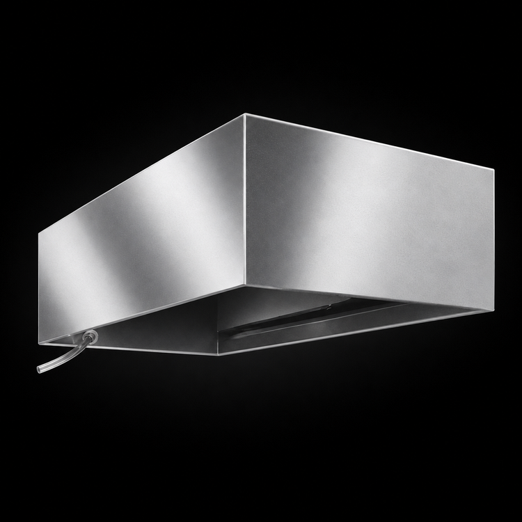 Product image #4 for SpecAir 36-Inch Square Condensate Hood with Exhaust Duct