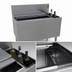 Thumbnail image #4 for Glastender 30-Inch Underbar Stainless Steel Combo Ice Bin/Cocktail Unit with Right 3-Bottle Storage and 10-Circuit Cold Plate