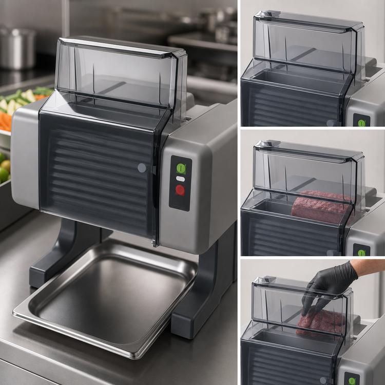 Product image #4 for Bizerba S 111 PLUS-1 Tenderizer and Julienne Strip Cutter Power Drive Base Unit