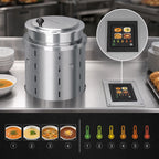 Thumbnail image #4 for Hatco SWB-11QT Built-In Dry Soup Well, 11-Quart, Single Compartment, Programmable Digital Controls