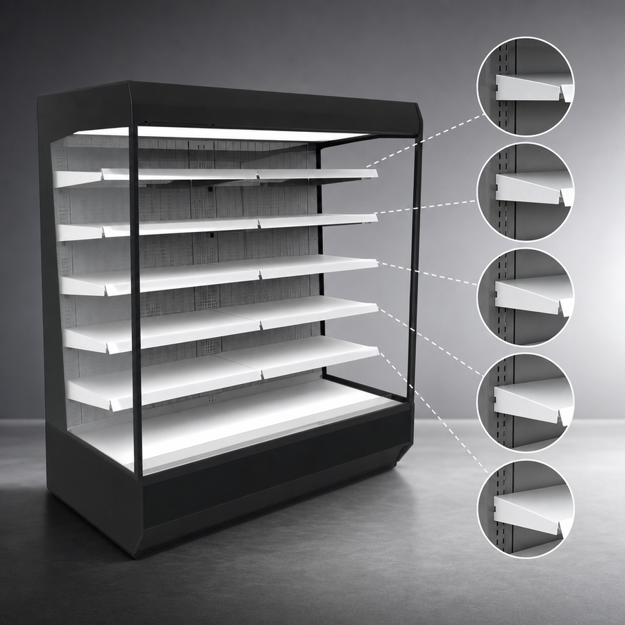 Five Adjustable Shelves