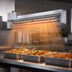 Thumbnail image #4 for Vollrath Cayenne 66-Inch Medium Wattage Hard-Wired Strip Heat Lamp